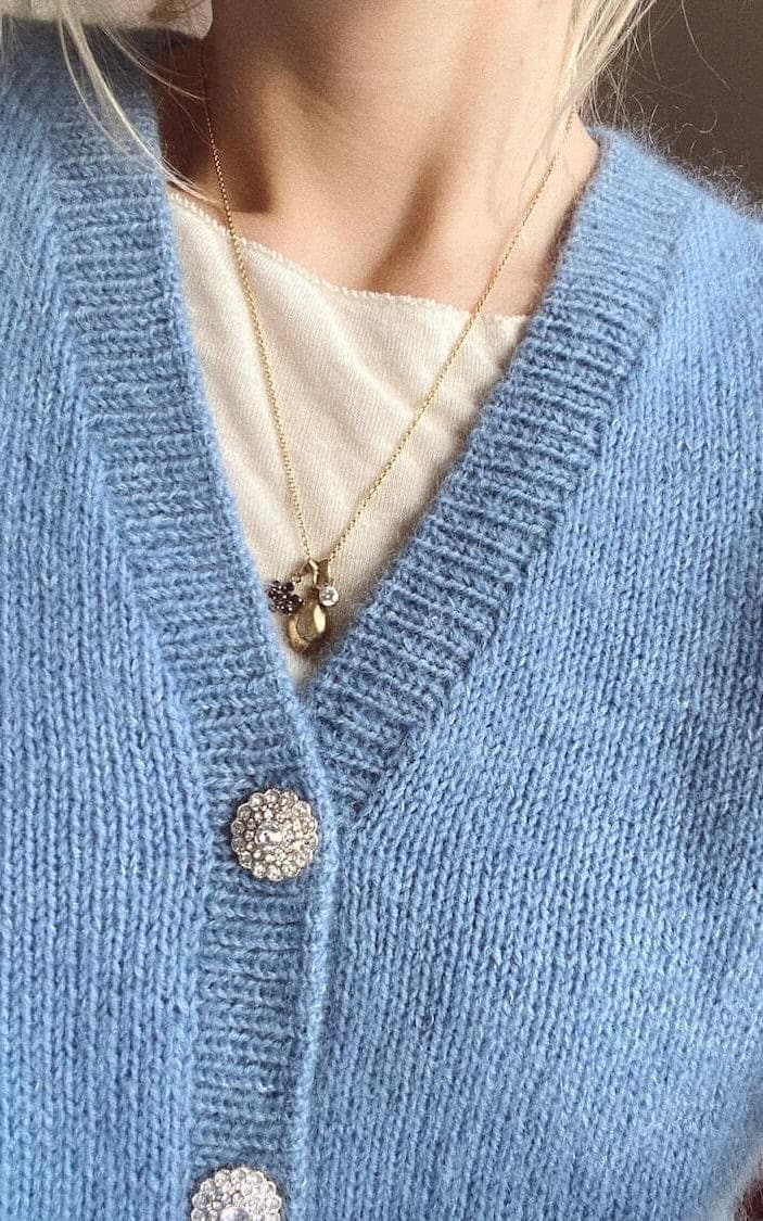 April Cardigan - SUNDAY & TYNN SILK MOHAIR - Strickset von PETITE KNIT jetzt online kaufen bei OONIQUE