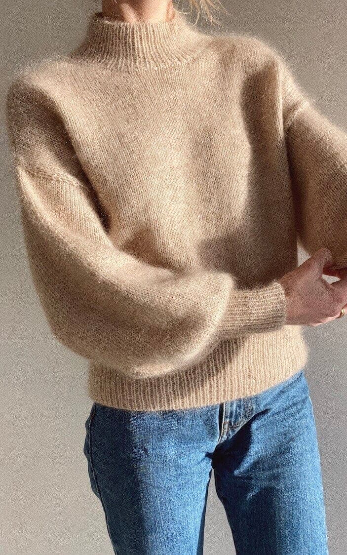 Ballonpullover - SUNDAY & TYNN SILK MOHAIR - Strickset von PETITE KNIT jetzt online kaufen bei OONIQUE