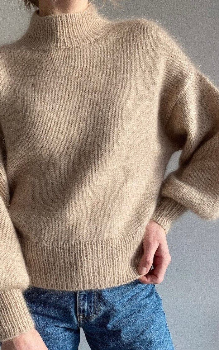 Ballonpullover - SUNDAY & TYNN SILK MOHAIR - Strickset von PETITE KNIT jetzt online kaufen bei OONIQUE