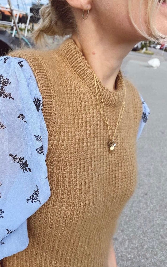 Friday Slipover - SUNDAY & TYNN SILK MOHAIR - Strickset von PETITE KNIT jetzt online kaufen bei OONIQUE