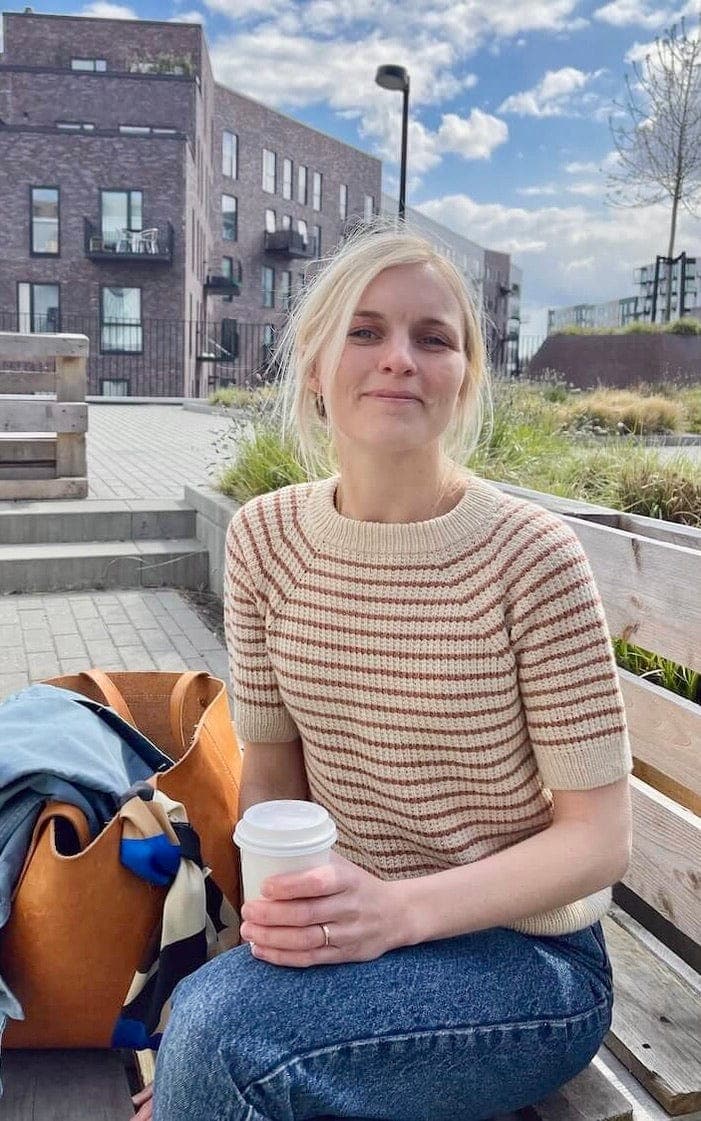 Friday Tee (gestreift) - SUNDAY - Strickset von PETITE KNIT jetzt online kaufen bei OONIQUE