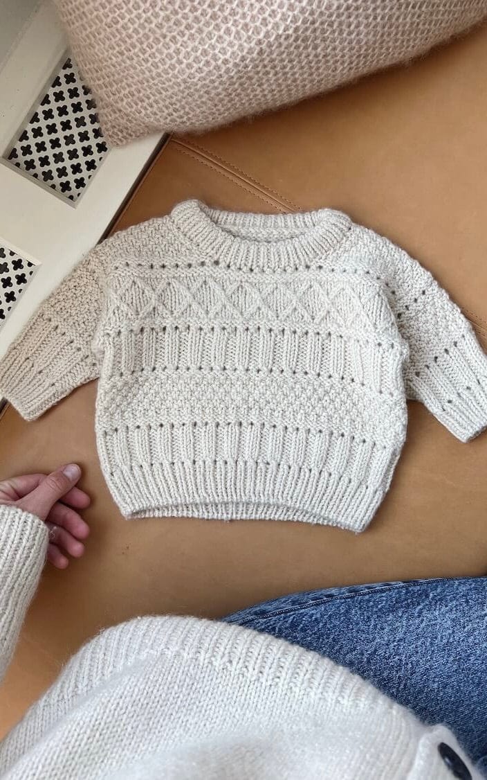 Ingrid Sweater Baby - DOUBLE SUNDAY - Strickset von PETITE KNIT jetzt online kaufen bei OONIQUE
