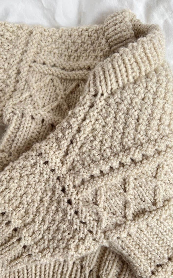 Ingrid Sweater Baby - DOUBLE SUNDAY - Strickset von PETITE KNIT jetzt online kaufen bei OONIQUE