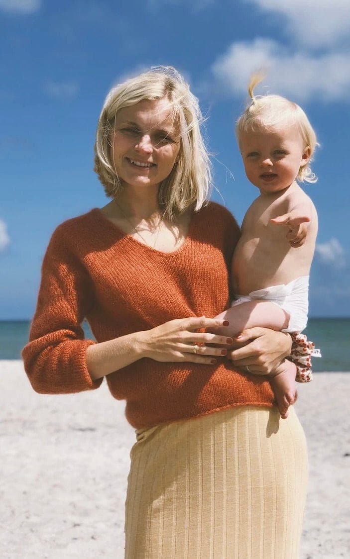 Kumulus Bluse - TYNN SILK MOHAIR - Strickset von PETITE KNIT jetzt online kaufen bei OONIQUE