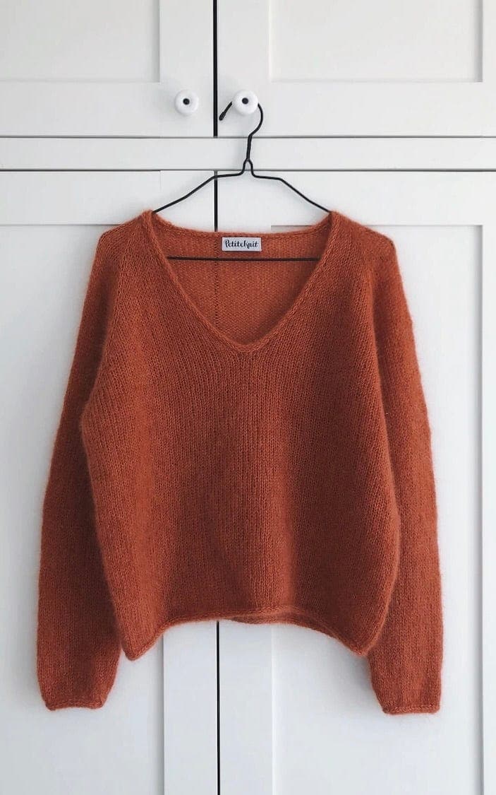Kumulus Bluse - TYNN SILK MOHAIR - Strickset von PETITE KNIT jetzt online kaufen bei OONIQUE