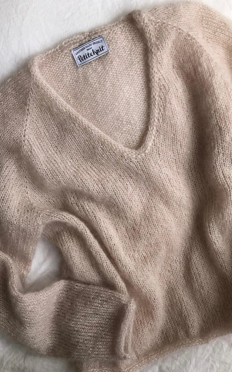 Kumulus Bluse - TYNN SILK MOHAIR - Strickset von PETITE KNIT jetzt online kaufen bei OONIQUE