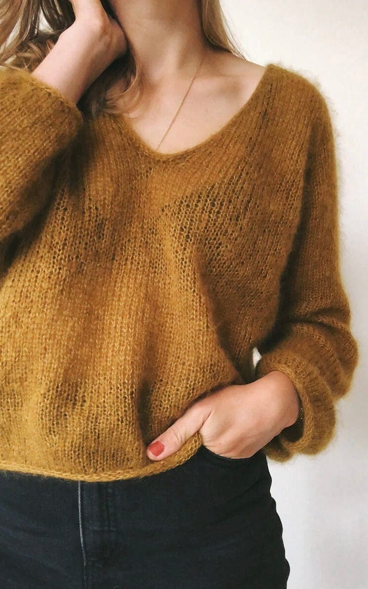 Kumulus Bluse - TYNN SILK MOHAIR - Strickset - OONIQUE
