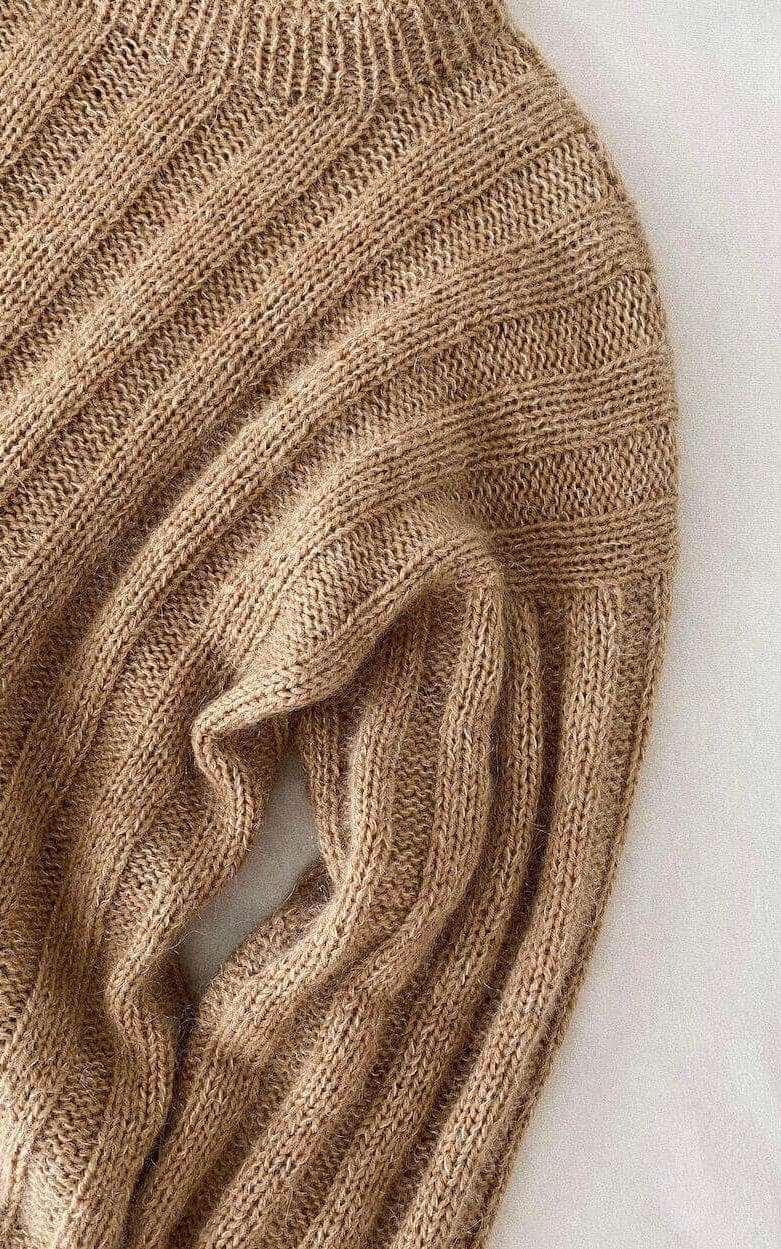 Längsstreifen Pullover - SUNDAY & TYNN SILK MOHAIR - Strickset von PETITE KNIT jetzt online kaufen bei OONIQUE