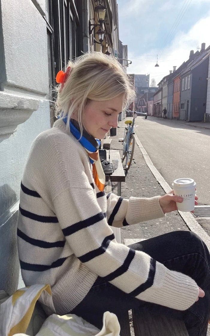 Marseille Sweater (einfarbig) - DOUBLE SUNDAY - Strickset von PETITE KNIT jetzt online kaufen bei OONIQUE