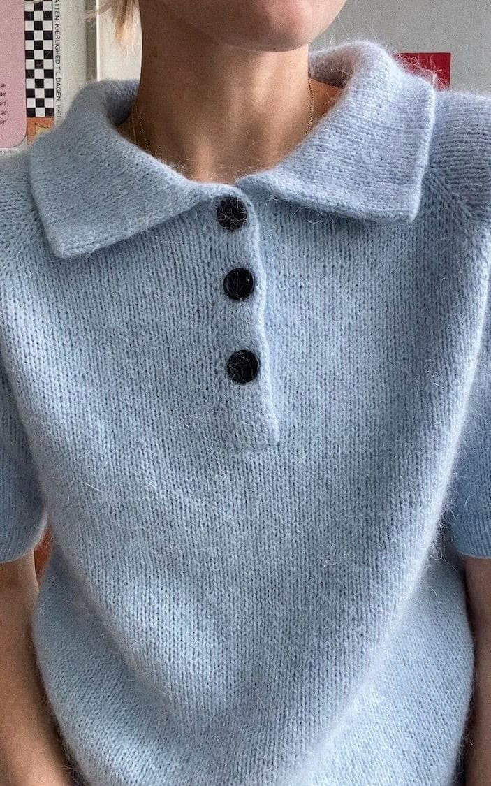 Maude Tee - SUNDAY & TYNN SILK MOHAIR - Strickset von PETITE KNIT jetzt online kaufen bei OONIQUE