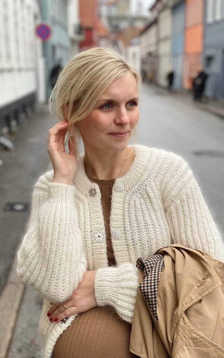 September Jacke - SUNDAY & TYNN SILK MOHAIR - Strickset von PETITE KNIT jetzt online kaufen bei OONIQUE