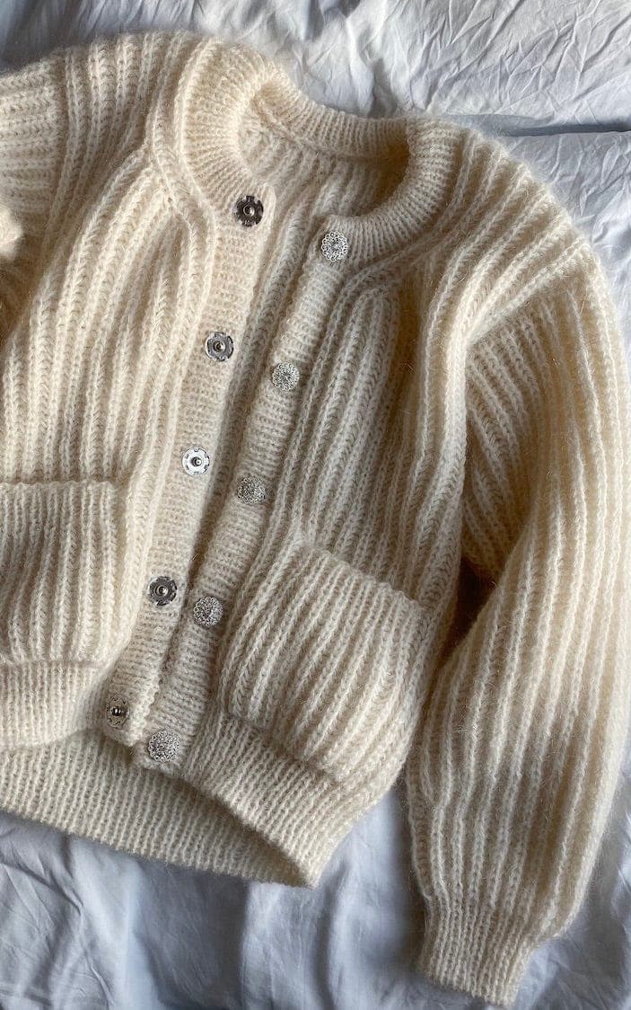 September Jacke - SUNDAY & TYNN SILK MOHAIR - Strickset von PETITE KNIT jetzt online kaufen bei OONIQUE