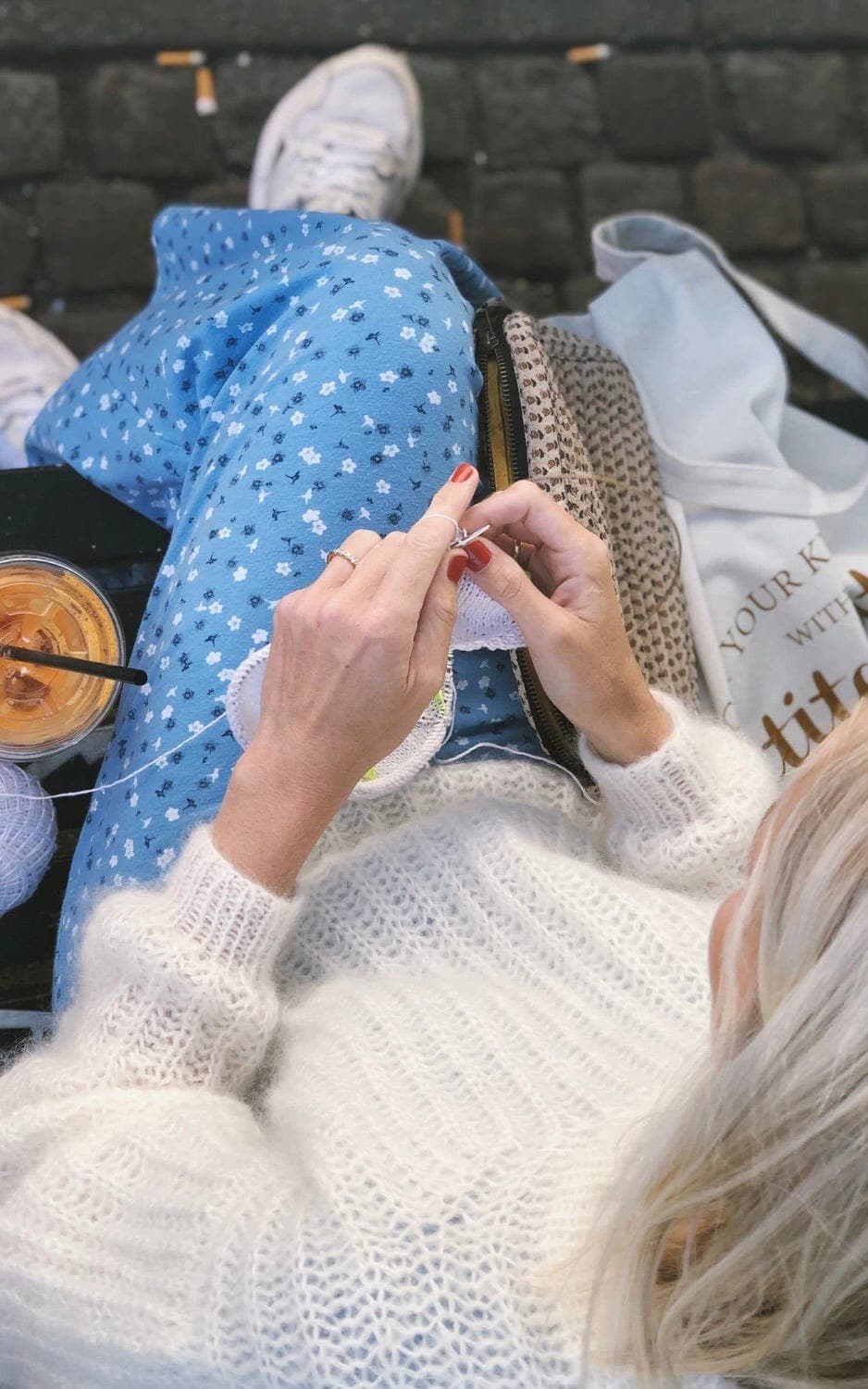 September Sweater - TYNN SILK MOHAIR - Strickset von PETITE KNIT jetzt online kaufen bei OONIQUE