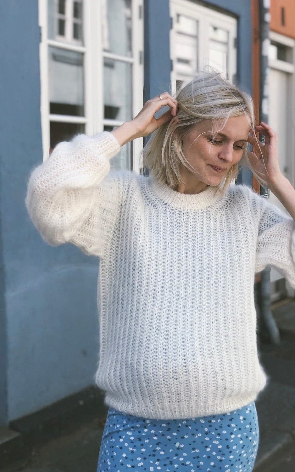 September Sweater - TYNN SILK MOHAIR - Strickset von PETITE KNIT jetzt online kaufen bei OONIQUE