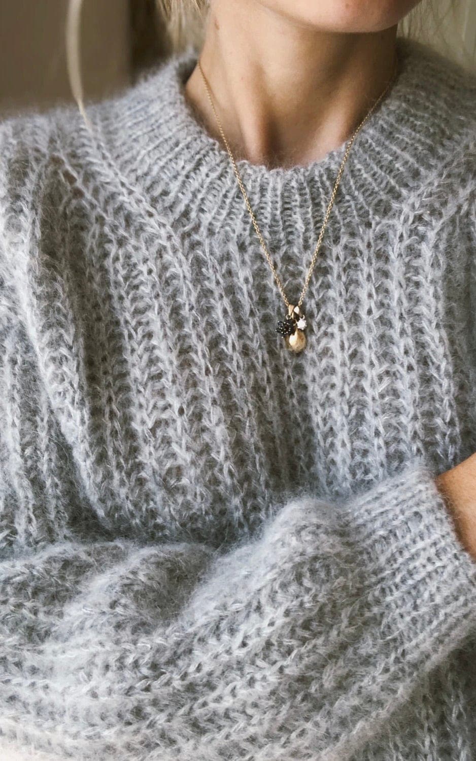 September Sweater - TYNN SILK MOHAIR - Strickset von PETITE KNIT jetzt online kaufen bei OONIQUE