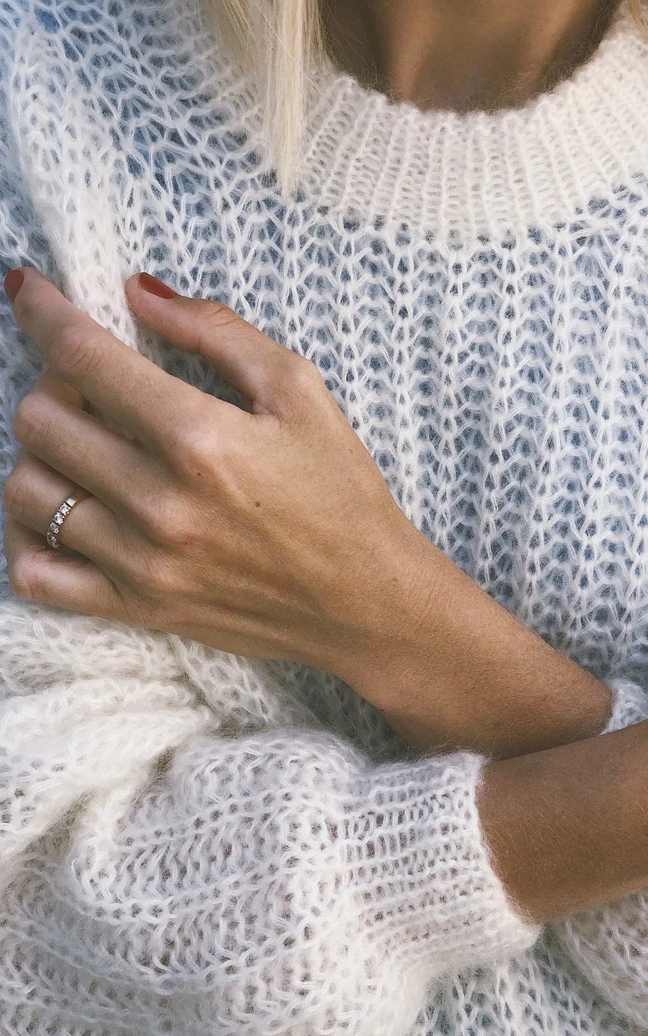 September Sweater - TYNN SILK MOHAIR - Strickset von PETITE KNIT jetzt online kaufen bei OONIQUE