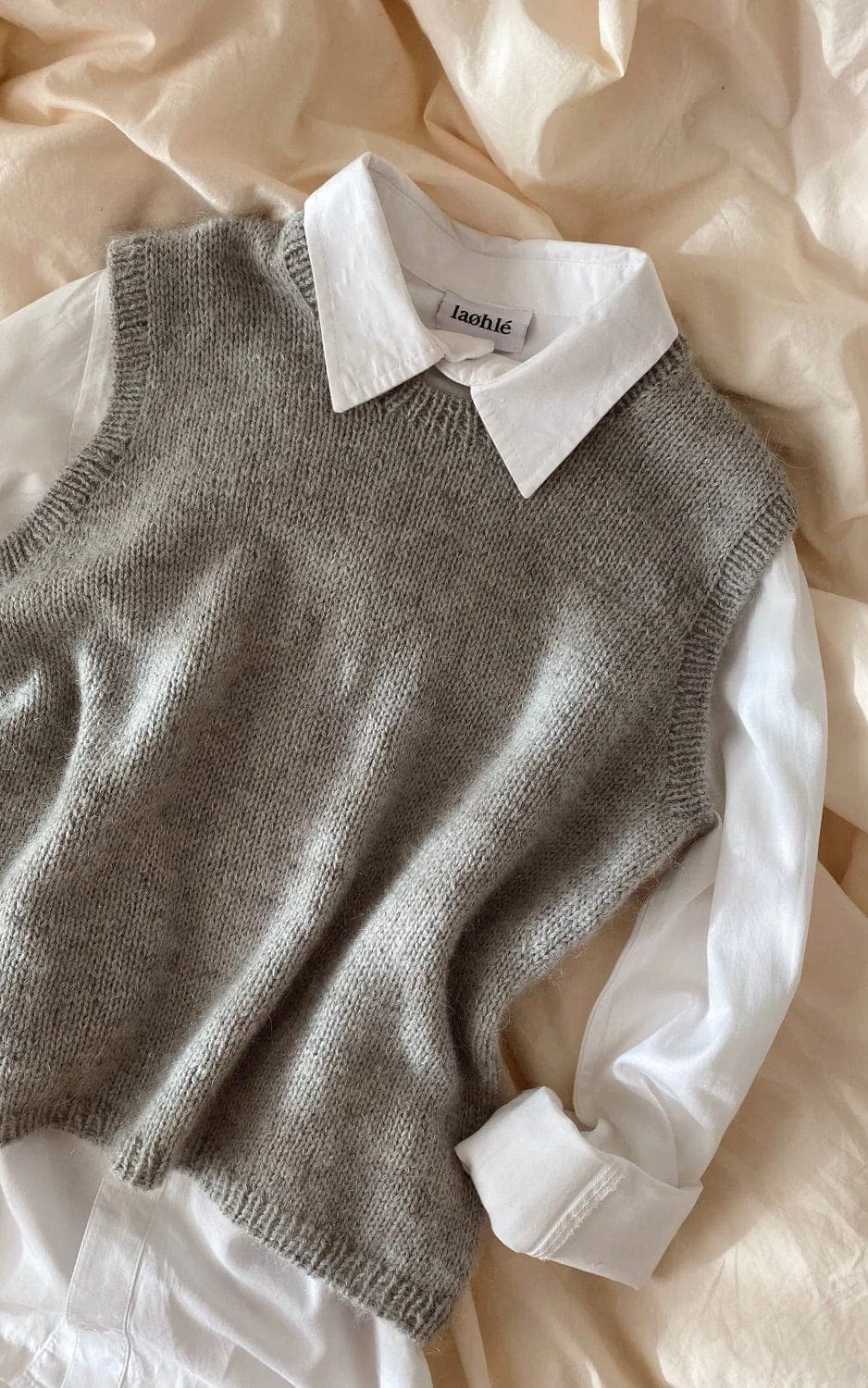 Stockholm Pullunder - SUNDAY & TYNN SILK MOHAIR - Strickset von PETITE KNIT jetzt online kaufen bei OONIQUE