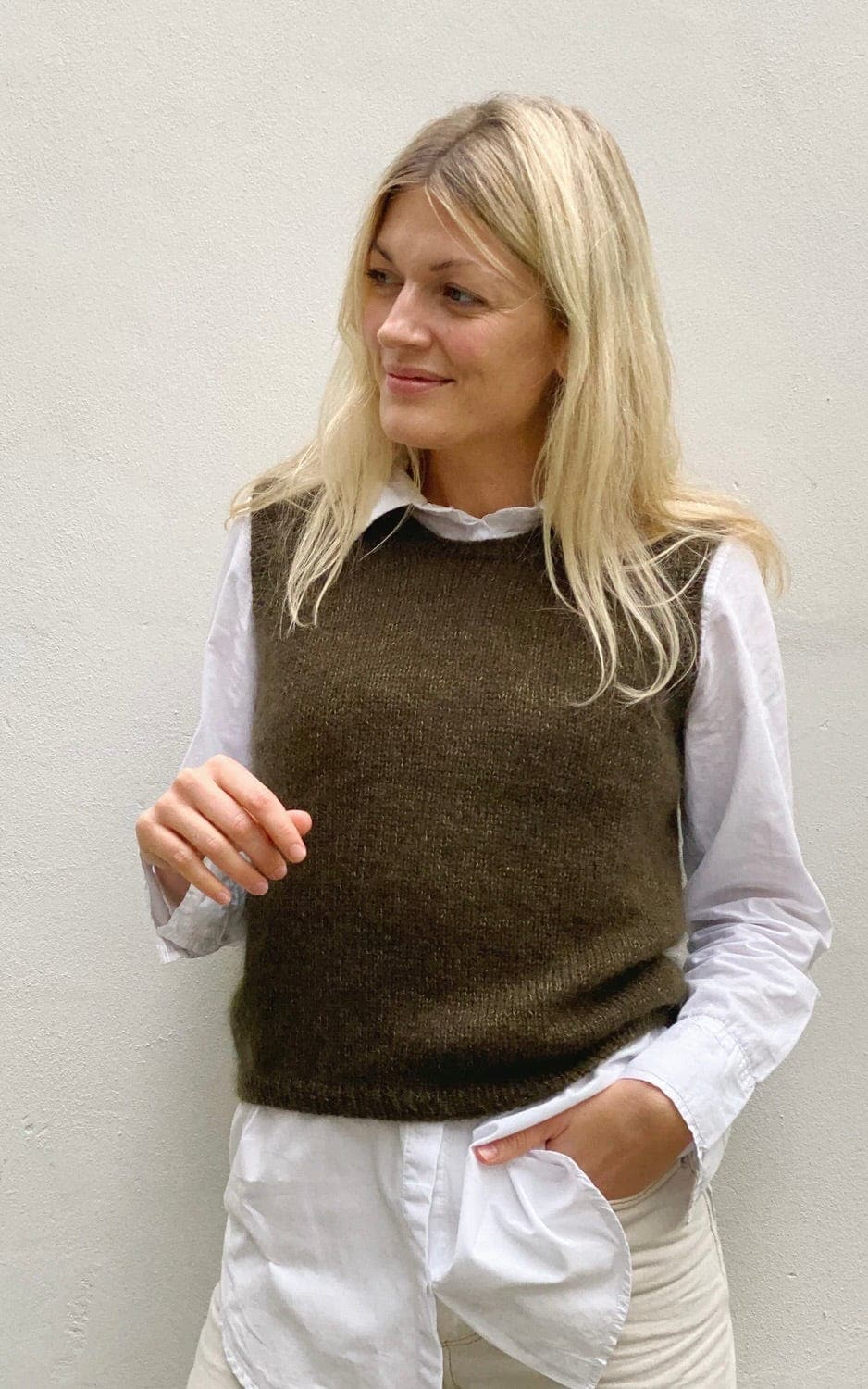 Stockholm Pullunder - SUNDAY & TYNN SILK MOHAIR - Strickset von PETITE KNIT jetzt online kaufen bei OONIQUE