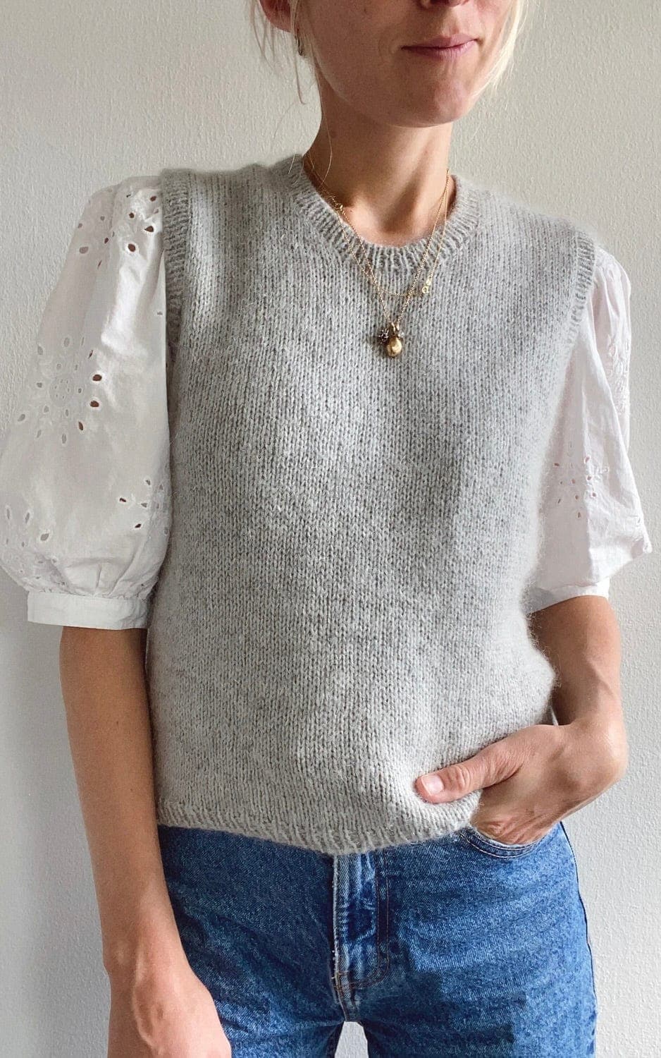 Stockholm Pullunder - SUNDAY & TYNN SILK MOHAIR - Strickset von PETITE KNIT jetzt online kaufen bei OONIQUE