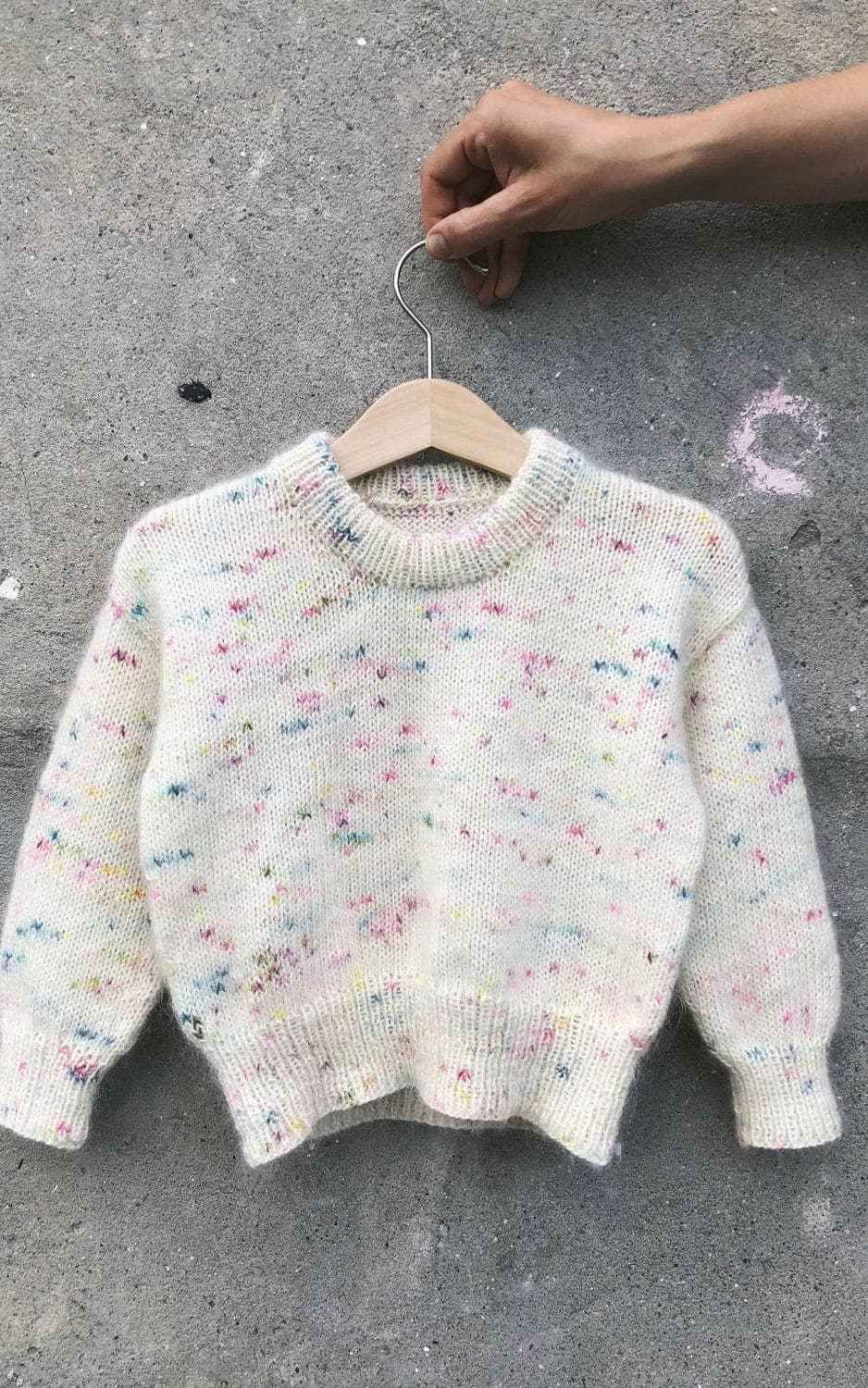 Stockholm Sweater Junior - TYNN SILK MOHAIR - Strickset von PETITE KNIT jetzt online kaufen bei OONIQUE