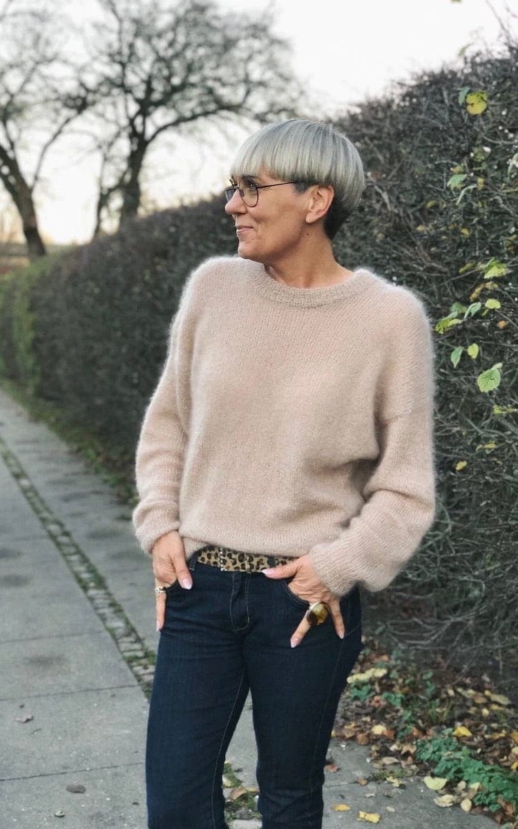 Stockholm Sweater - TYNN SILK MOHAIR - Strickset von PETITE KNIT jetzt online kaufen bei OONIQUE