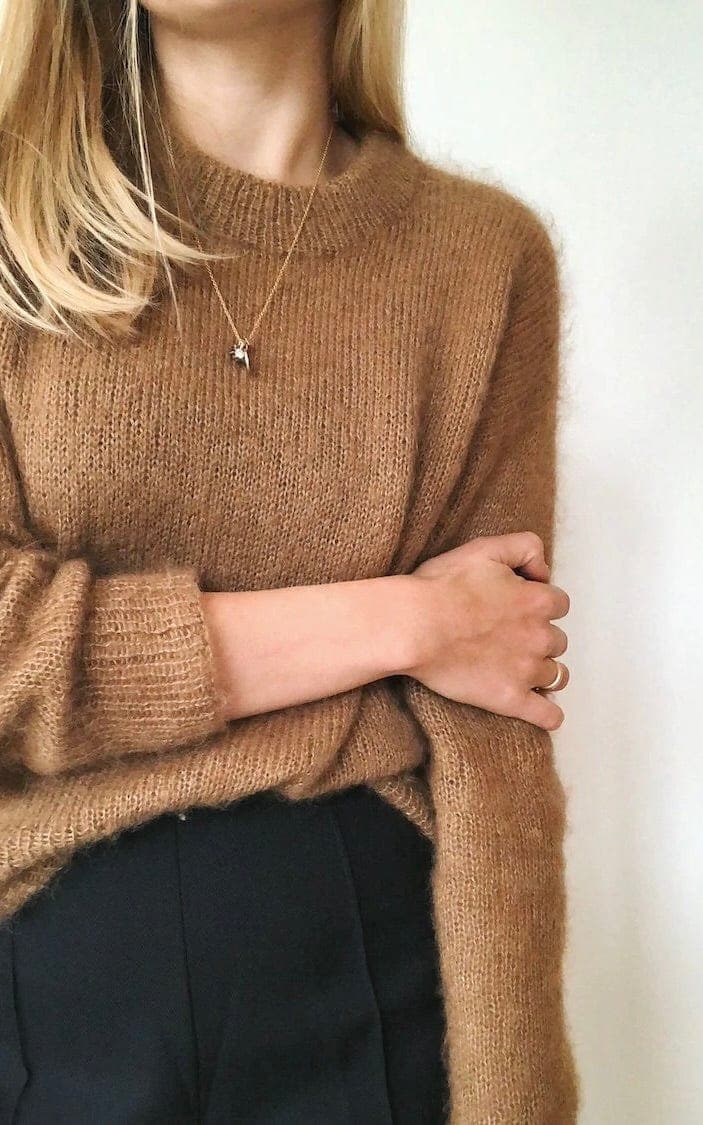 Stockholm Sweater - TYNN SILK MOHAIR - Strickset von PETITE KNIT jetzt online kaufen bei OONIQUE