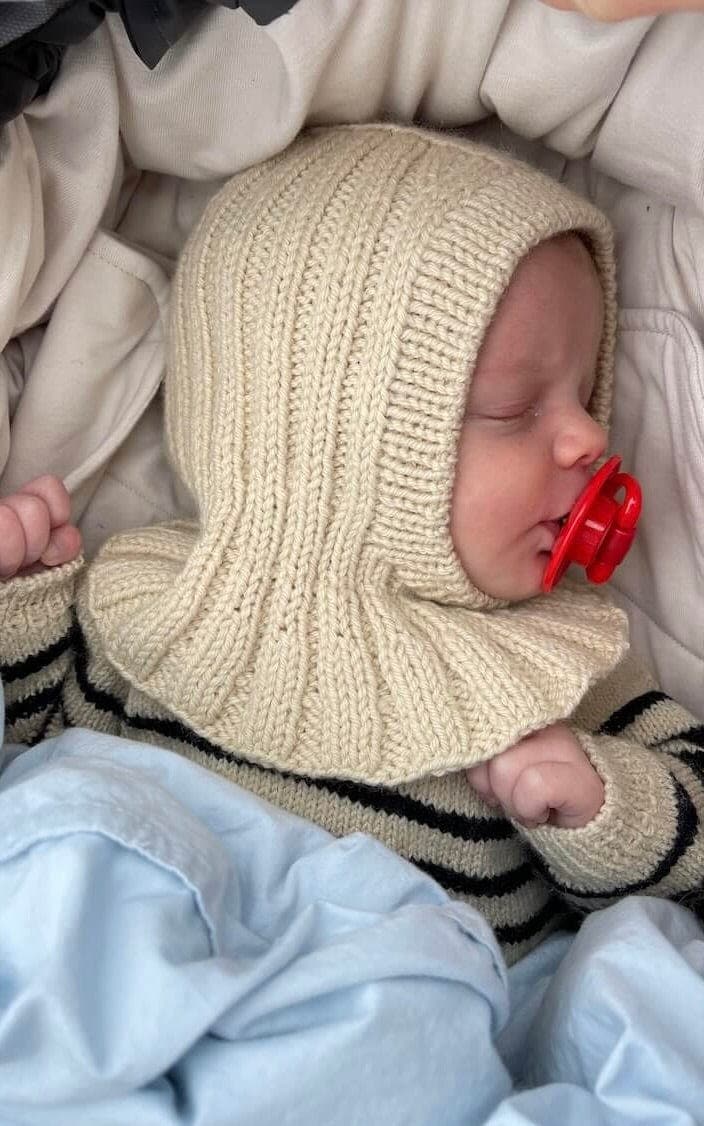 Sunday Balaclava Baby - DOUBLE SUNDAY - Strickset von PETITE KNIT jetzt online kaufen bei OONIQUE