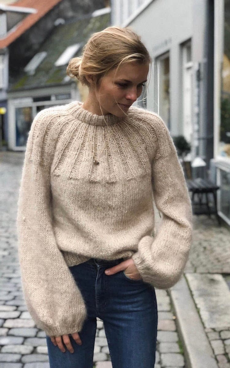 Sunday Sweater - KOS & TYNN SILK MOHAIR - Strickset von PETITE KNIT jetzt online kaufen bei OONIQUE