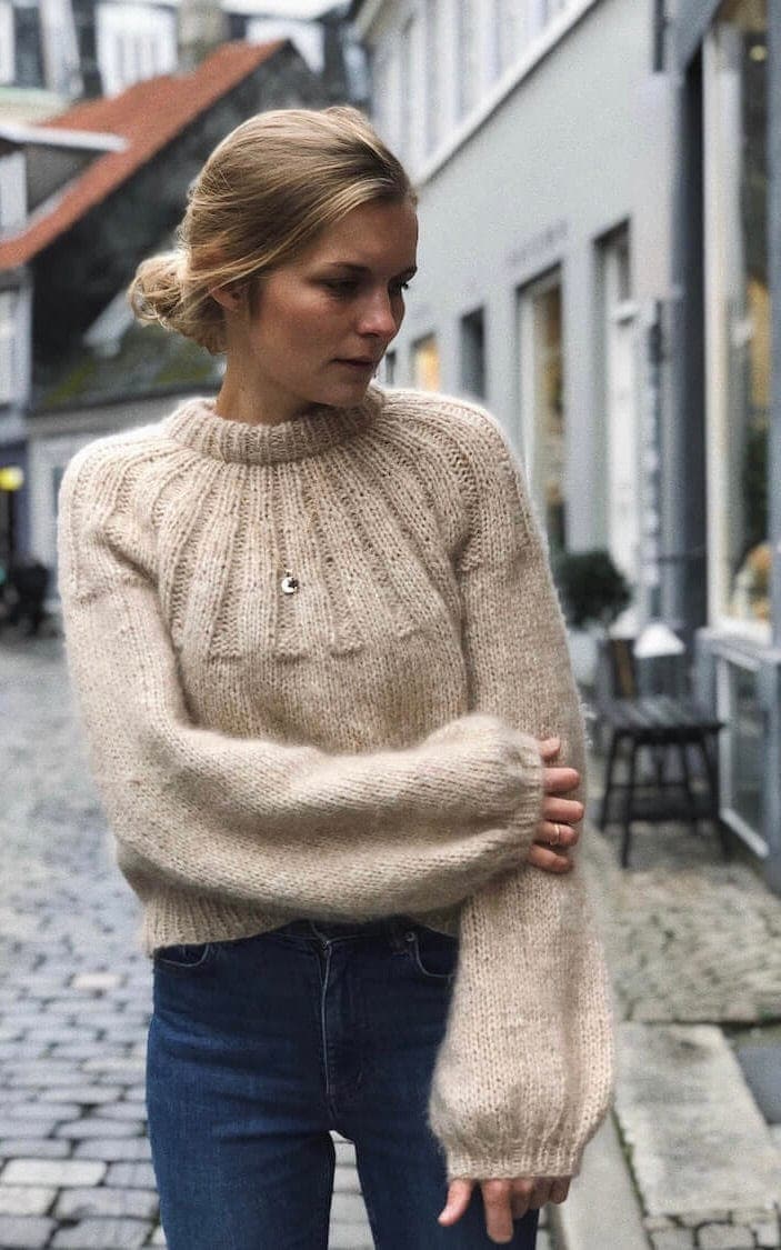 Sunday Sweater - KOS & TYNN SILK MOHAIR - Strickset von PETITE KNIT jetzt online kaufen bei OONIQUE