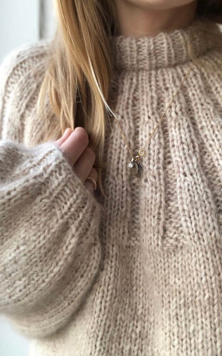 Sunday Sweater - KOS & TYNN SILK MOHAIR - Strickset von PETITE KNIT jetzt online kaufen bei OONIQUE