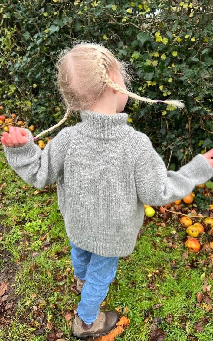 Zipper Sweater Light Junior - PEER GYNT - Strickset - OONIQUE