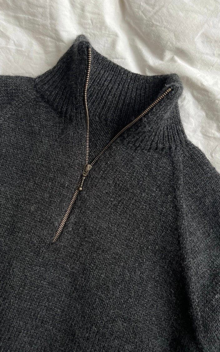 PETITE KNIT Strickset Zipper Sweater Light Man - PEER GYNT - Strickset