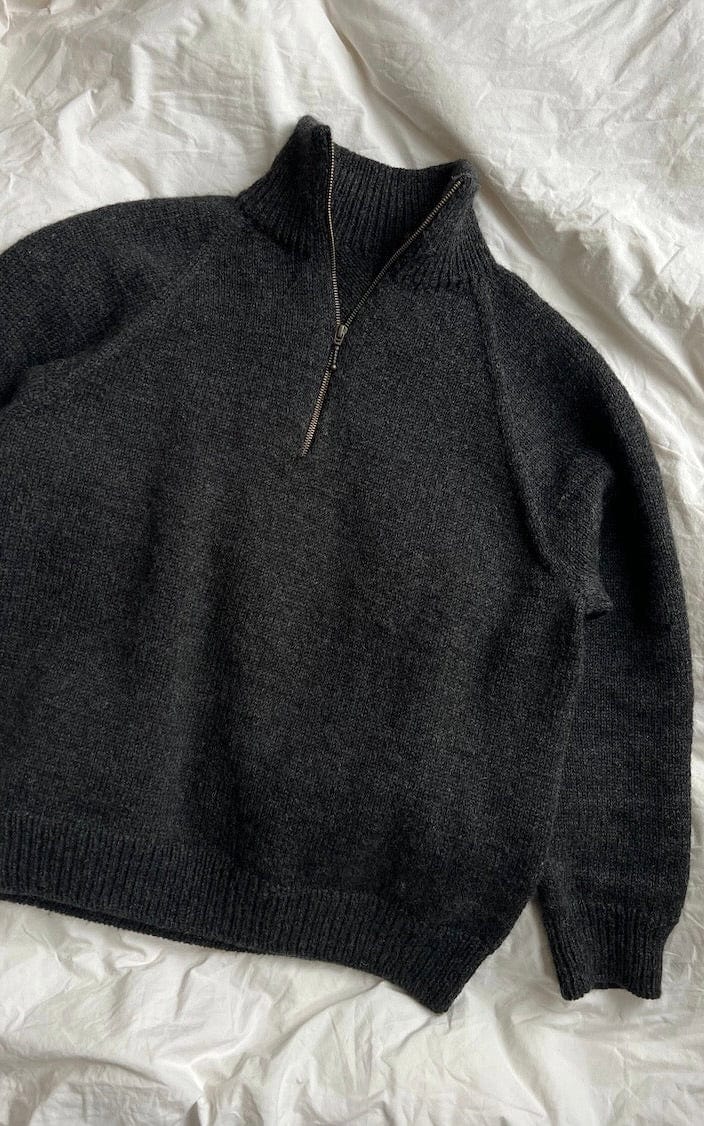 PETITE KNIT Strickset Zipper Sweater Light Man - PEER GYNT - Strickset