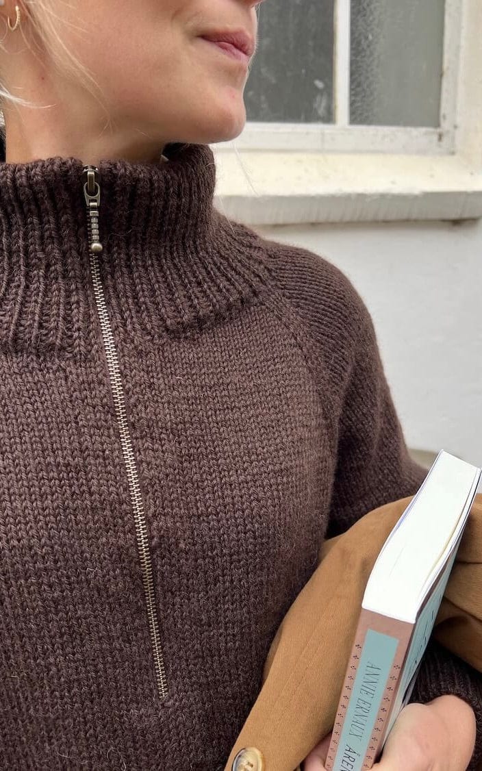 Zipper Sweater Light - PEER GYNT - Strickset - OONIQUE
