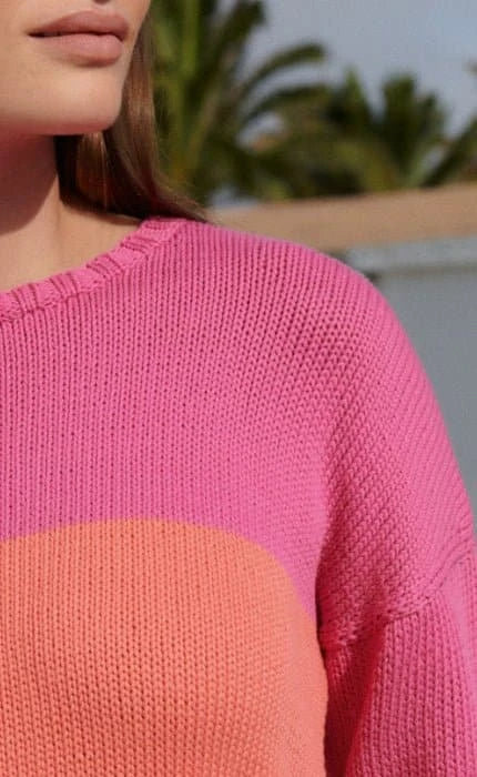 Pullover mit Blockstreifen - PROMESSA - Strickset von LANA GROSSA jetzt online kaufen bei OONIQUE