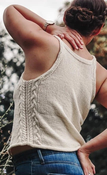 Ricardas Summertop - LANDLUST SOMMERSEIDE - Strickset von CAROLIN BALMES jetzt online kaufen bei OONIQUE