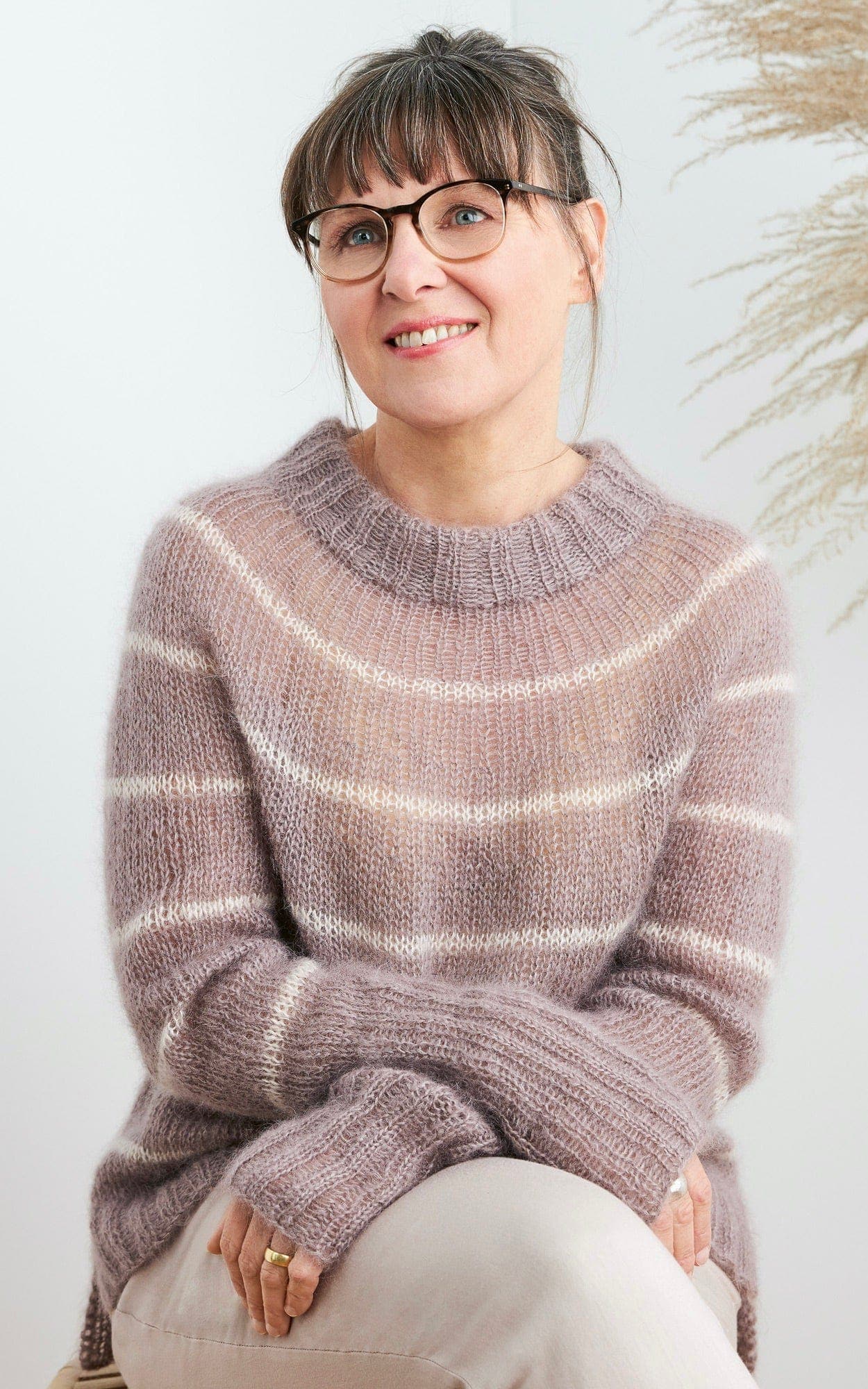 Mapala Sweater Mohair Edition - SILKHAIR GESTREIFT - Strickset von ROSA P. jetzt online kaufen bei OONIQUE