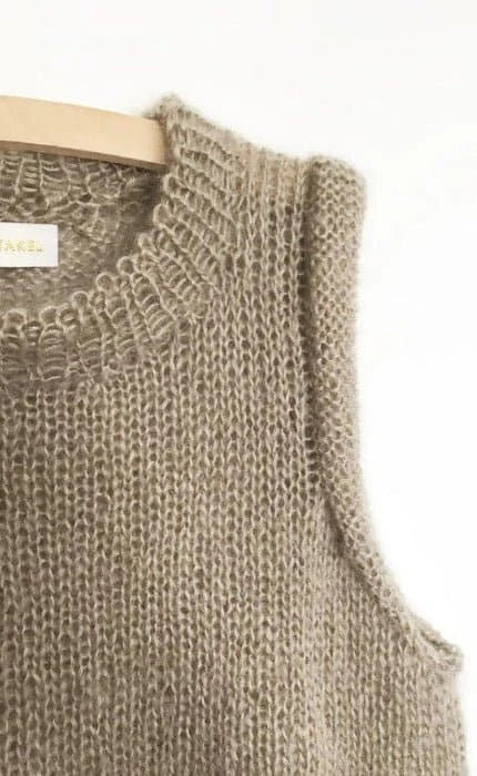 Saga Vest - SOFT SILK MOHAIR - Strickset von SPEKTAKELSTRIK jetzt online kaufen bei OONIQUE