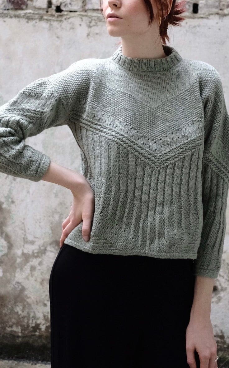 Tore Sweater - DOUBLE SUNDAY - Strickset von SIGNORINA H jetzt online kaufen bei OONIQUE