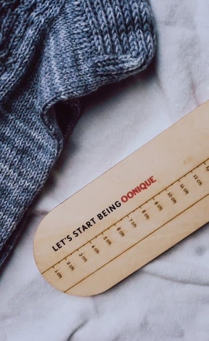 Sockenlineal 8-fach von OONIQUE jetzt online kaufen bei OONIQUE