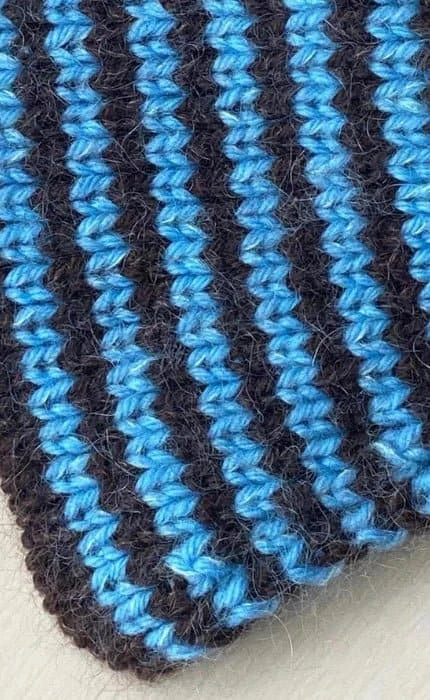 Stripe Overload Polo - COOL WOOL BIG & SILKHAIR - Strickset von SPEKTAKELSTRIK jetzt online kaufen bei OONIQUE