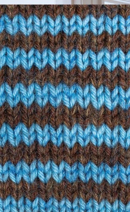 Stripe Overload Polo - COOL WOOL BIG & SILKHAIR - Strickset von SPEKTAKELSTRIK jetzt online kaufen bei OONIQUE