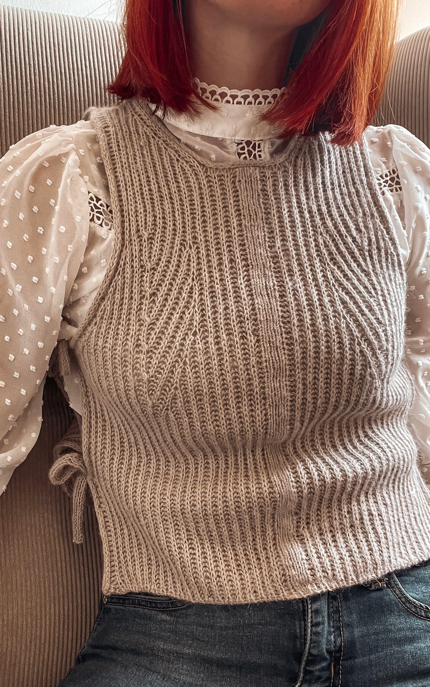 UNIKATHI_ÖSTERREICH Strickset Summertie Top - ECOPUNO - Strickset