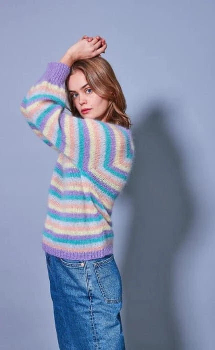 Viola Jumper Mohair - SILKHAIR - Strickset von SPEKTAKELSTRIK jetzt online kaufen bei OONIQUE