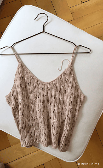 Augusta Lace Camisole - TUSSAH TWEED - Strickpaket