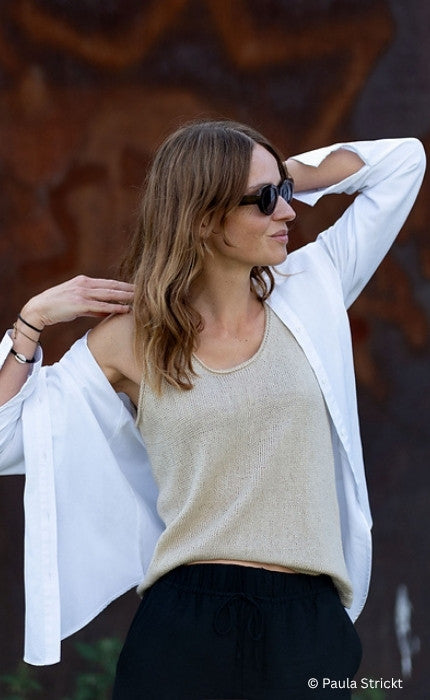 Gisèle Top - MANDARIN PETIT - Strickpaket