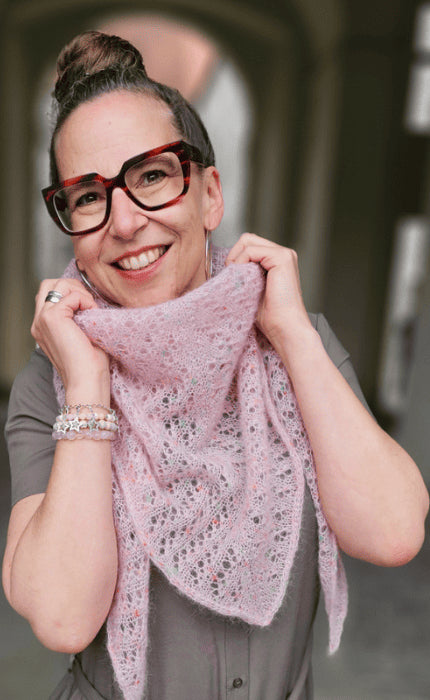 Tuch Emila - NATURAL SUPERKID TWEED - Strickpaket
