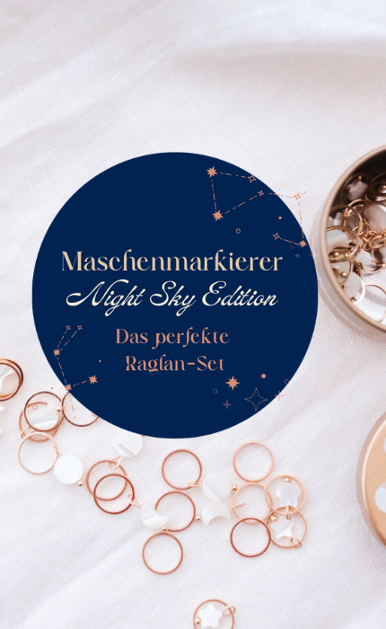 Projektbeutel, Maschenmarkierer & Reihenzähler Set