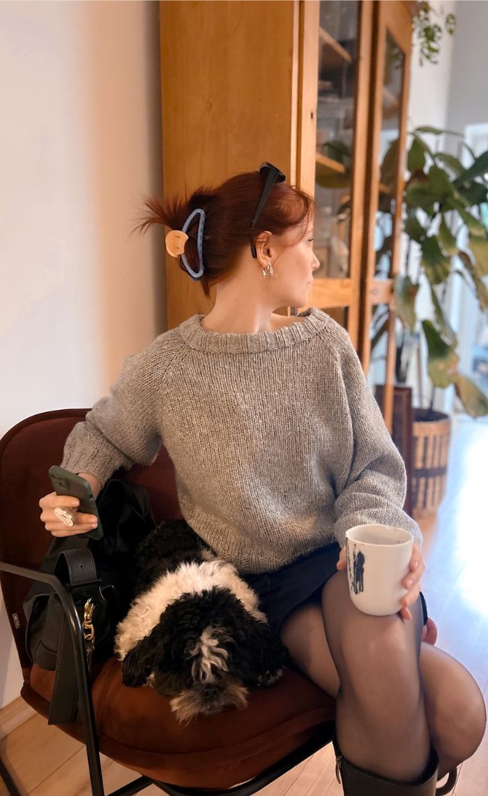 Sophomore Sweater - das perfekte zweite Strickprojekt-Set