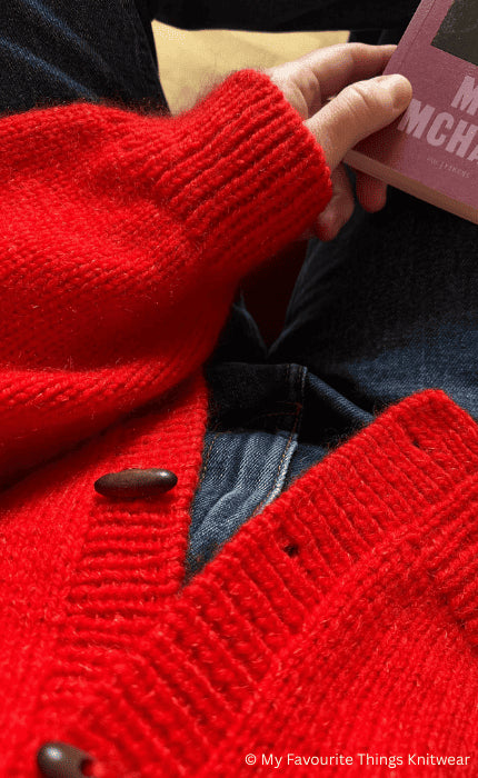 Cardigan No. 9 - THE MERRY MERINO 110 & SILKY KID RMS - Strickpaket
